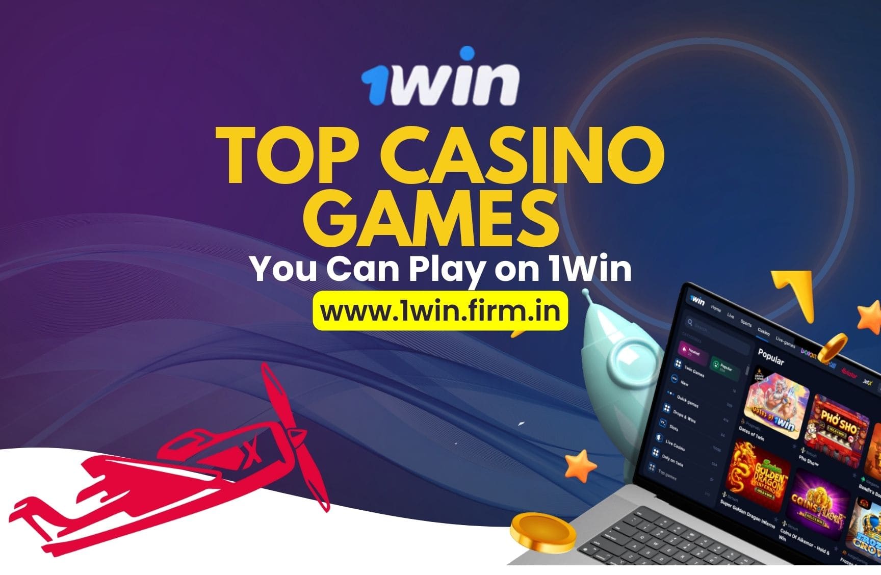Read more about the article Top Casino Games You Can Play on 1Win